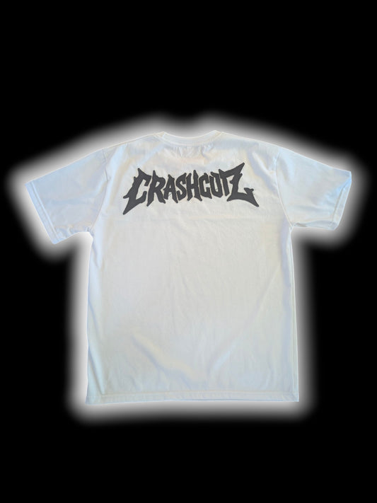 Crashcutz Signature Tee - White